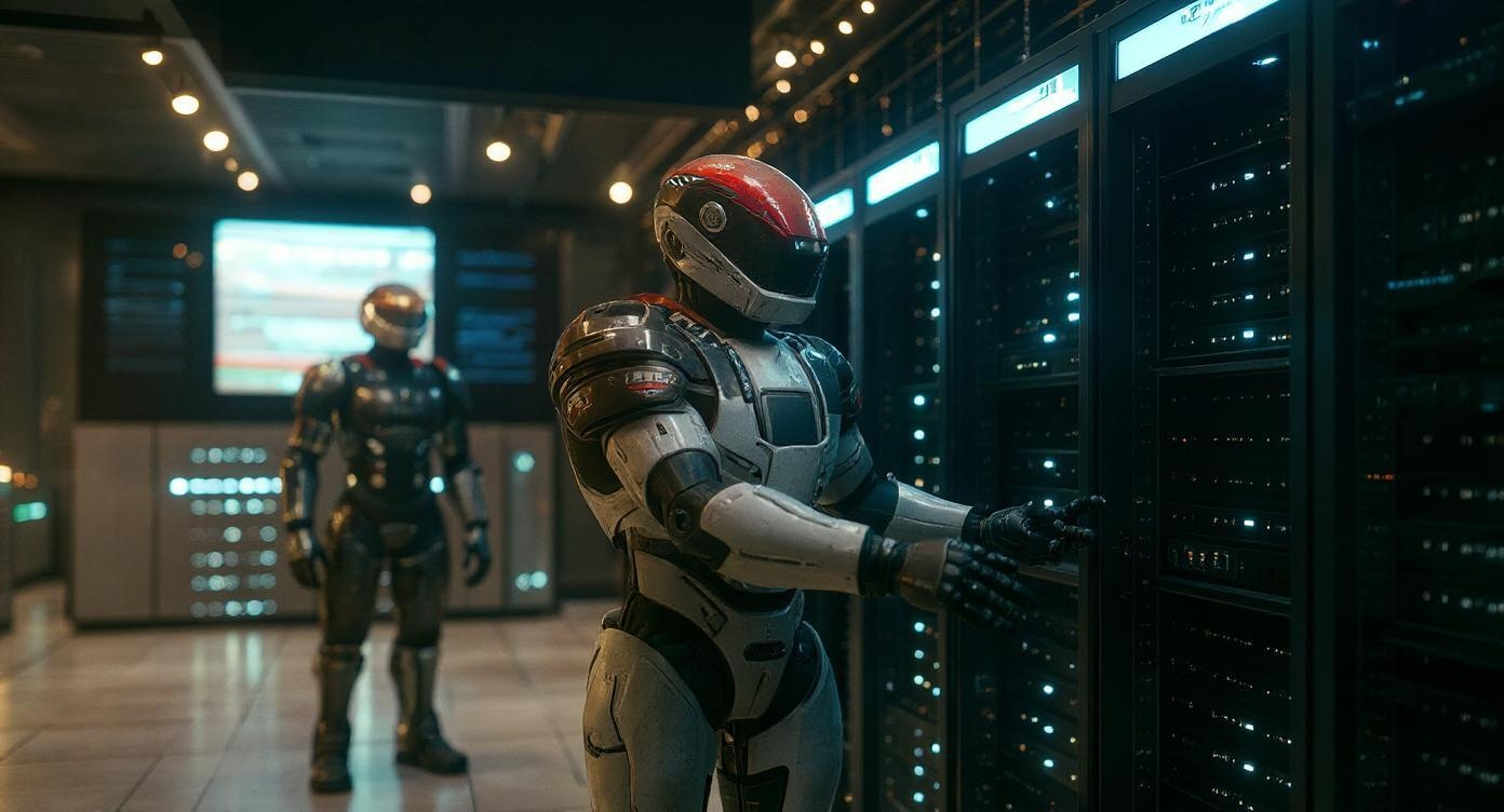 AI Hosting Background